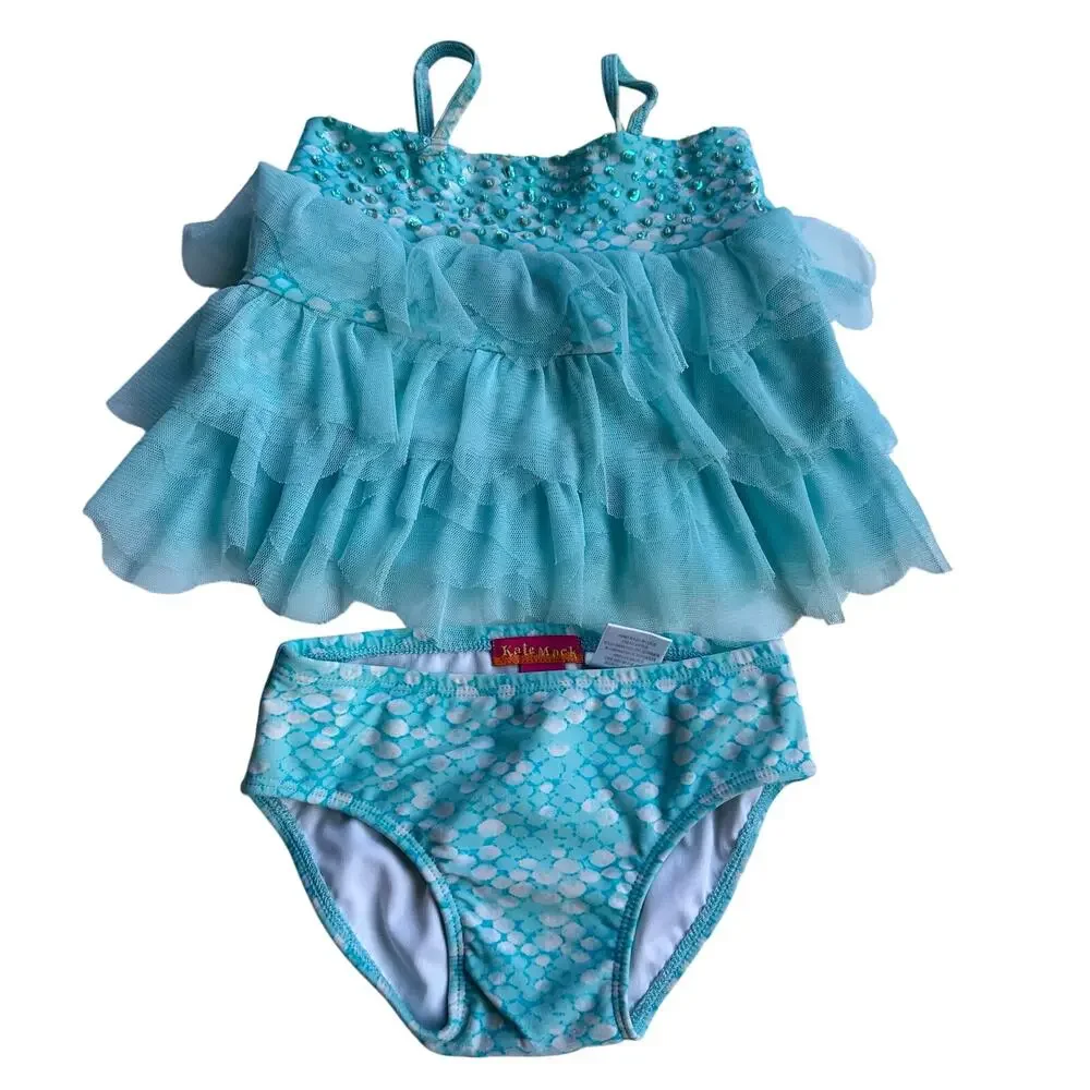 Kate Mack Mermaid Tankini Swimsuit - Size 18 Months